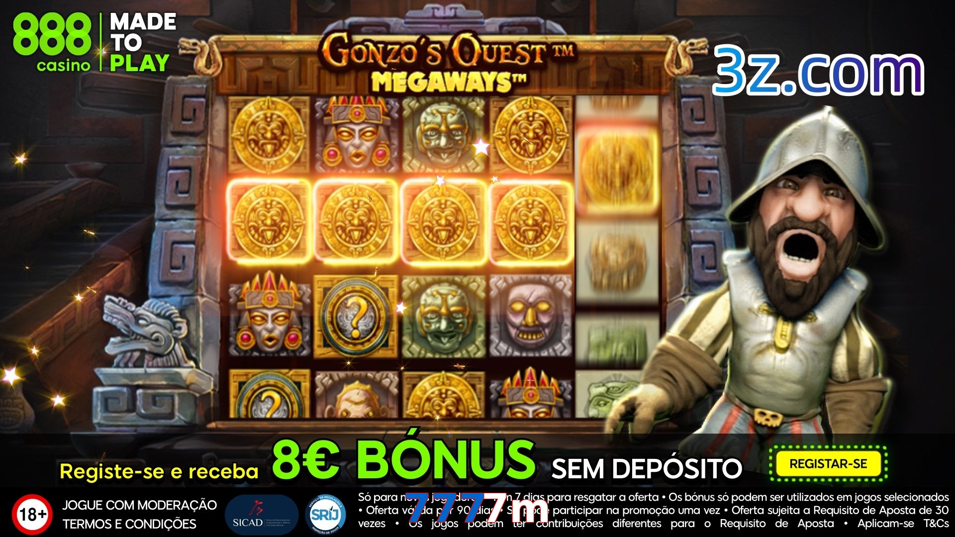 7777m menu do jogo